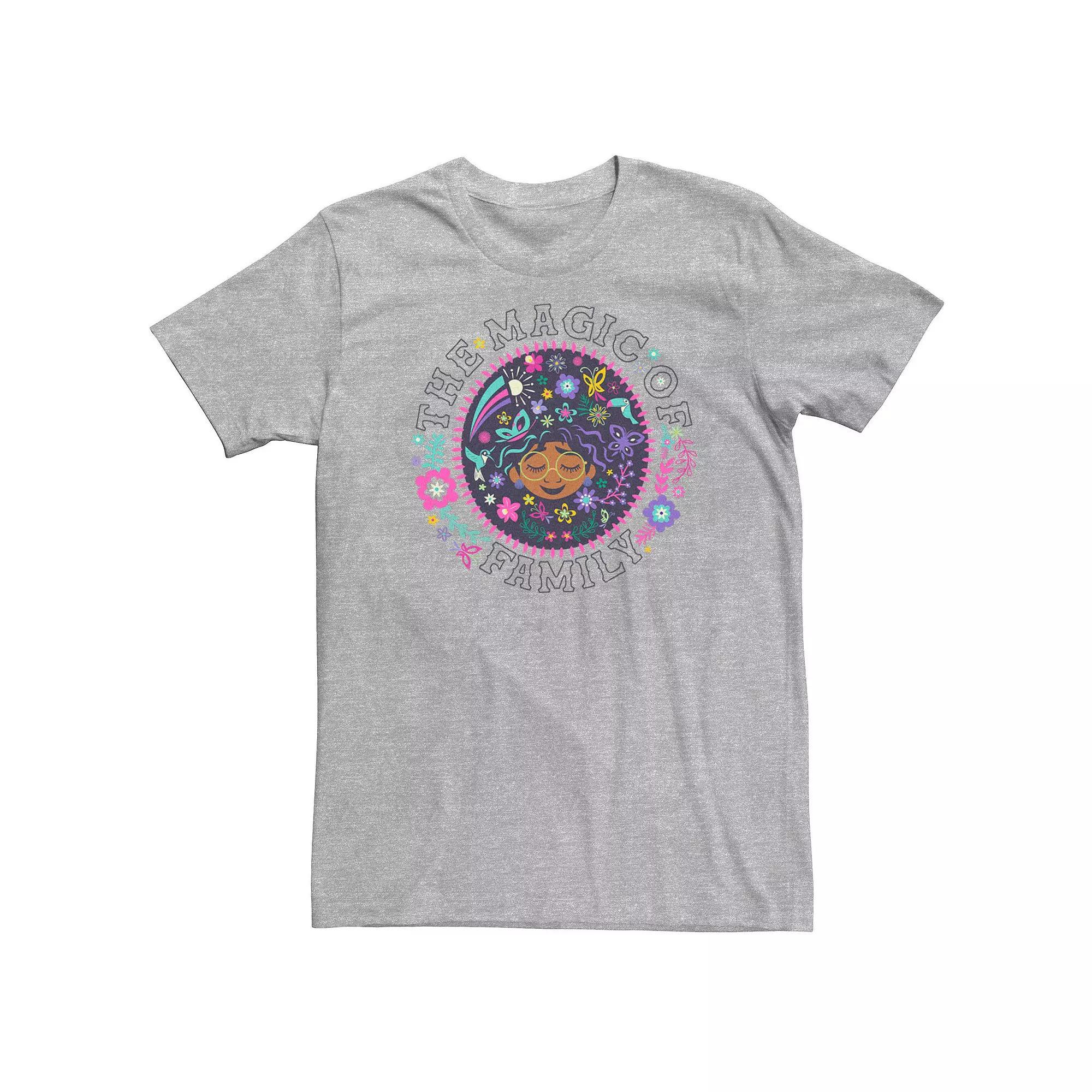 Big & Tall Disney Encanto The Magic Of Family Mirabel Circle Portrait Tee, Men's,  Product Image