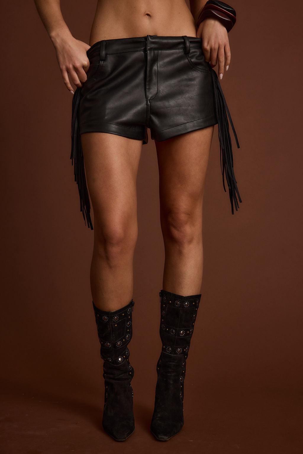 Sabine Brown Zip Front Corset Tank Product Image