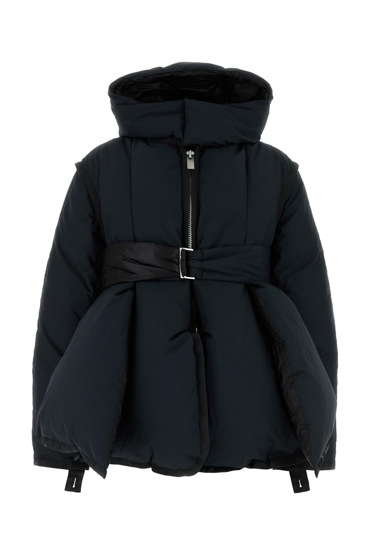 SACAI Rip Stop Padded Blouson In Black Product Image