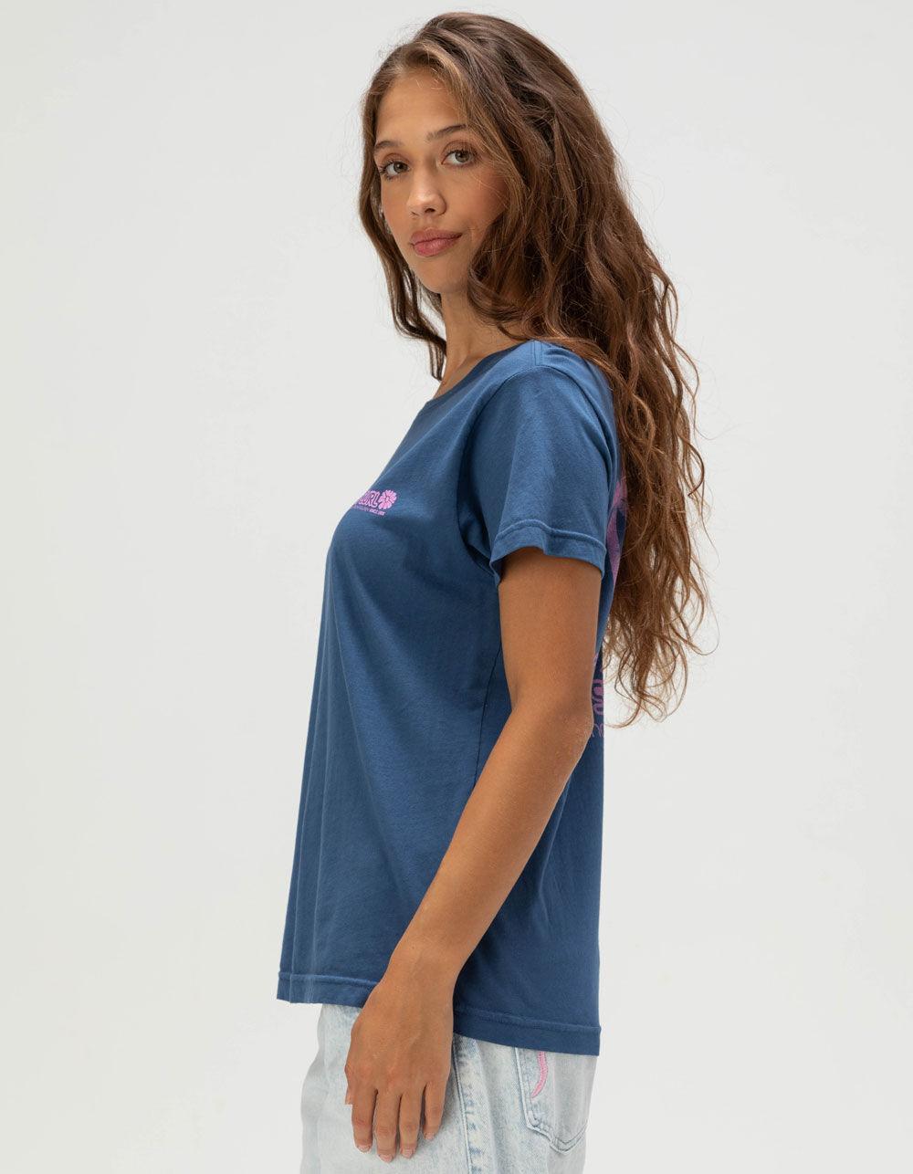 RIP CURL Ocean Tech Womens Tee - NAVY Product Image