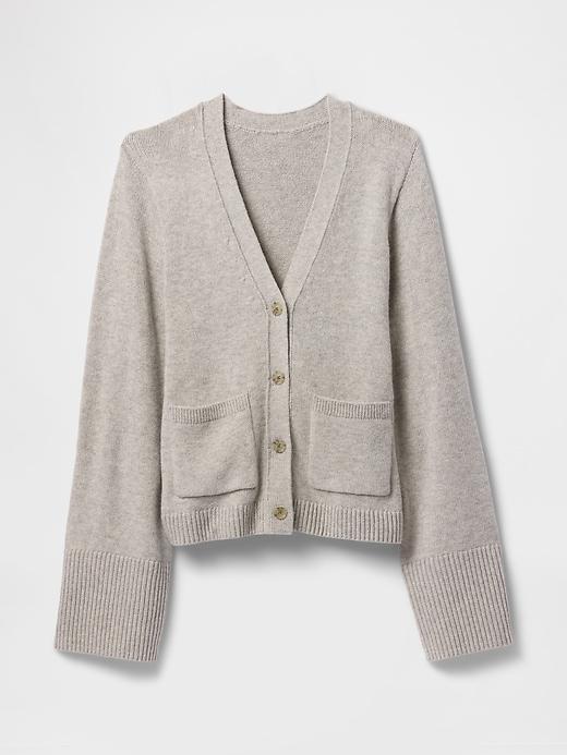 CashSoft Pocket Cardigan Product Image