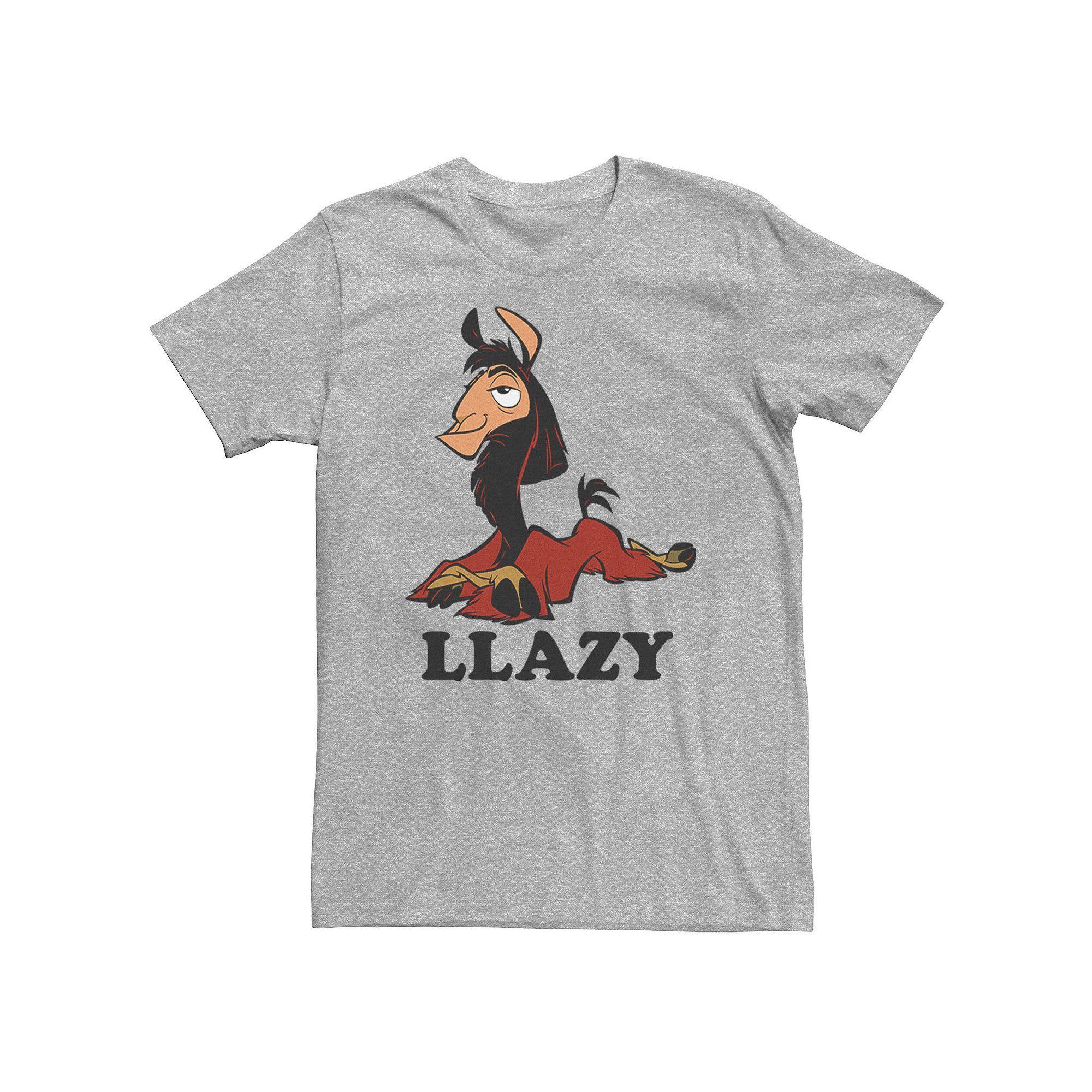 Disney's Emperor's New Groove Llama Kuzco Men's Llazy Tee,  Product Image