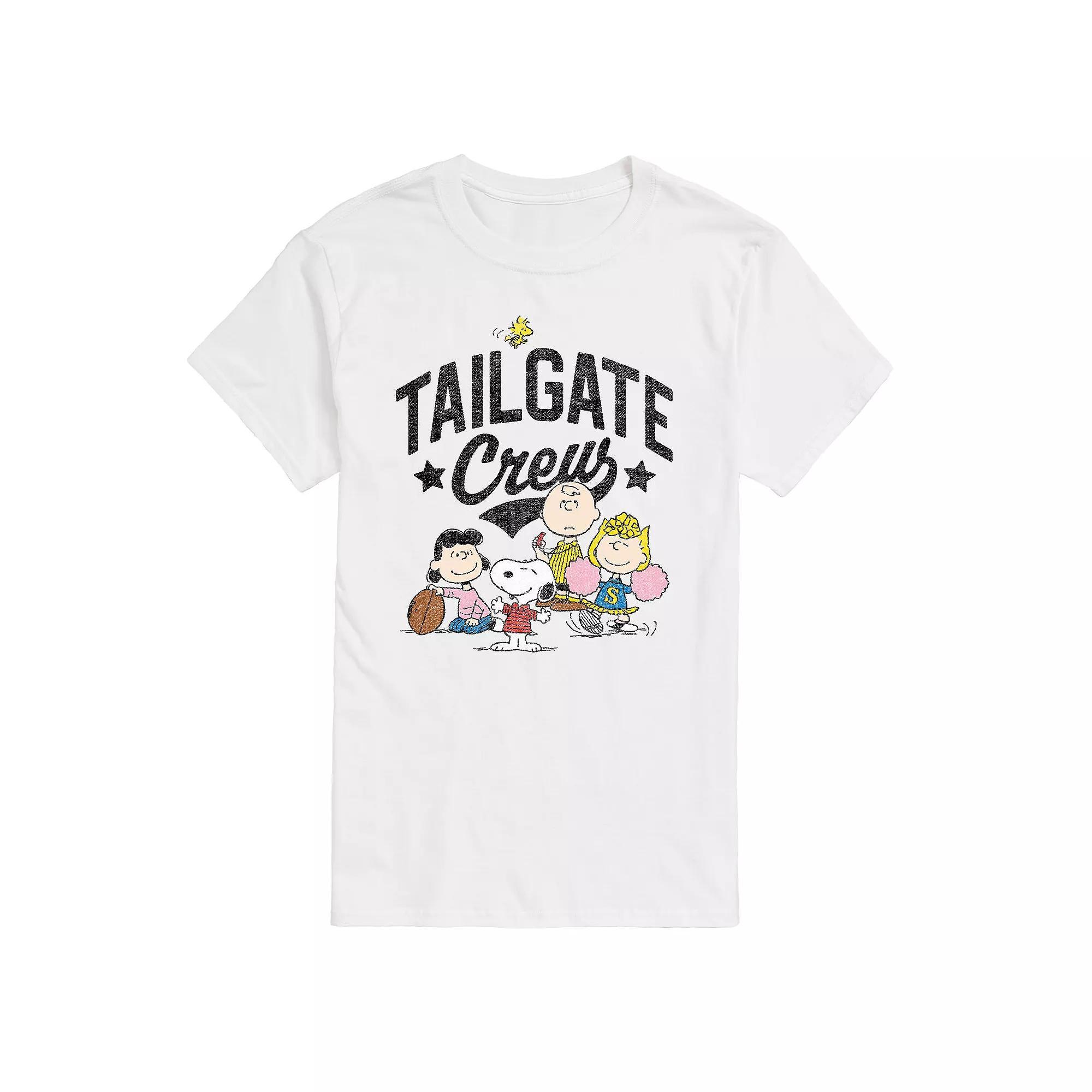 Big & Tall Peanuts Tailgate Crew Tee, Men's,  Product Image
