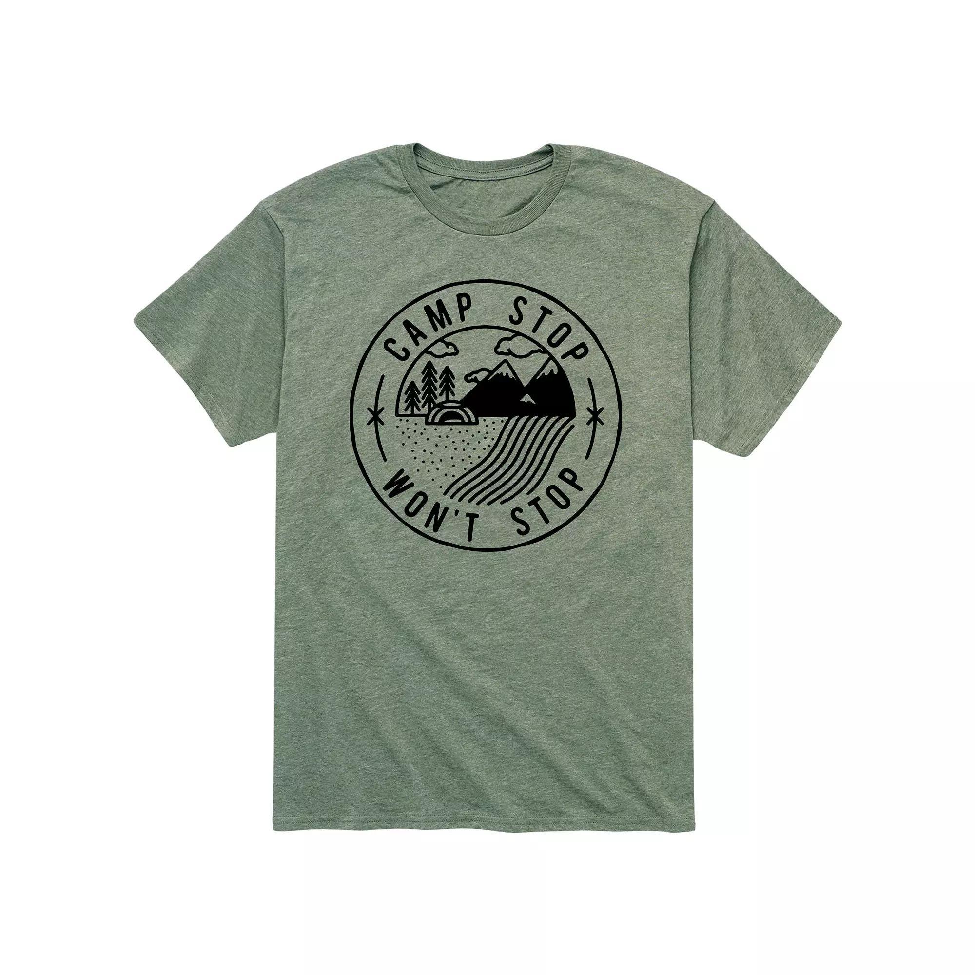 Men's Camp Stop Wont Stop Tee,  Product Image
