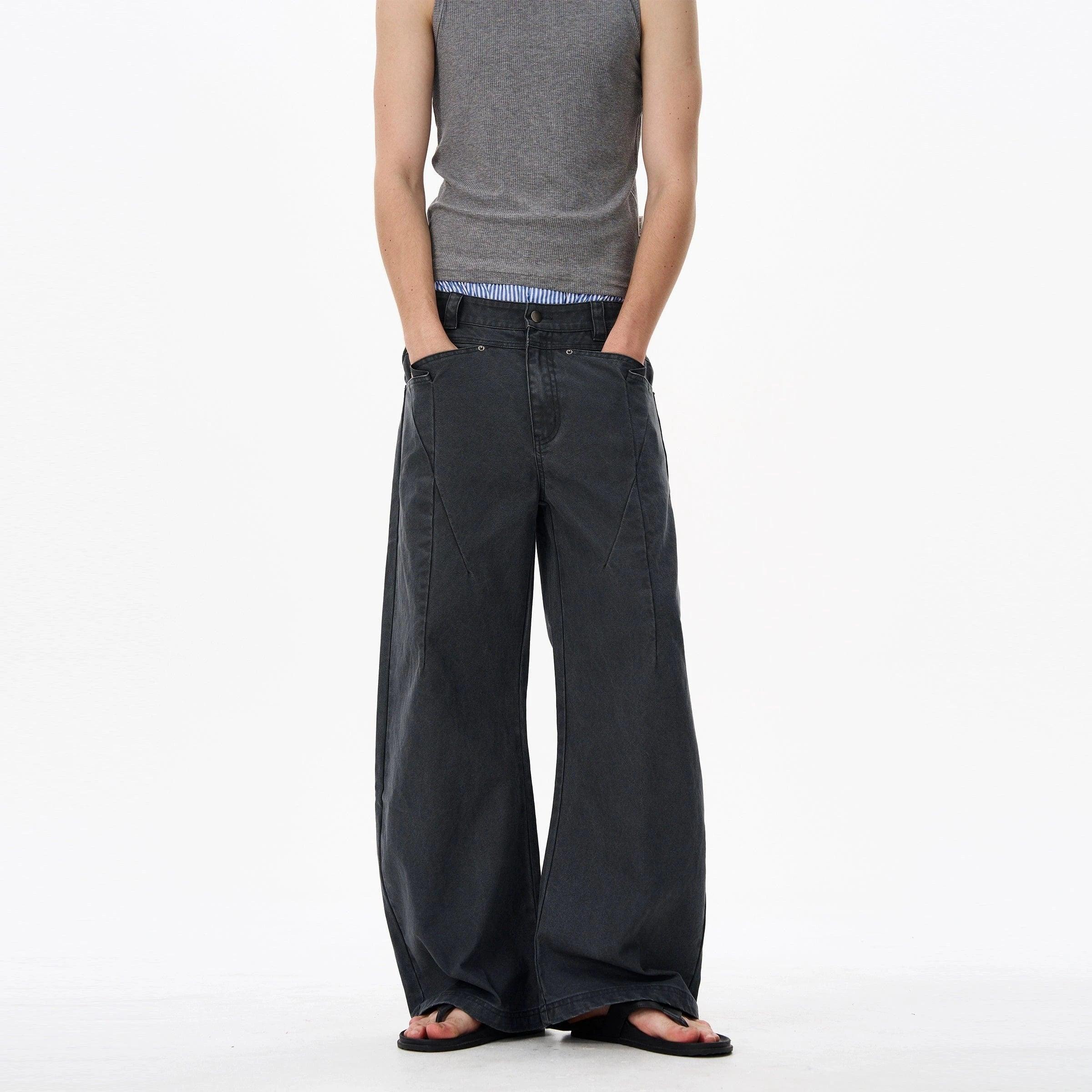 RT No. 18025 RODEO STRAIGHT PANTS Unisex Product Image