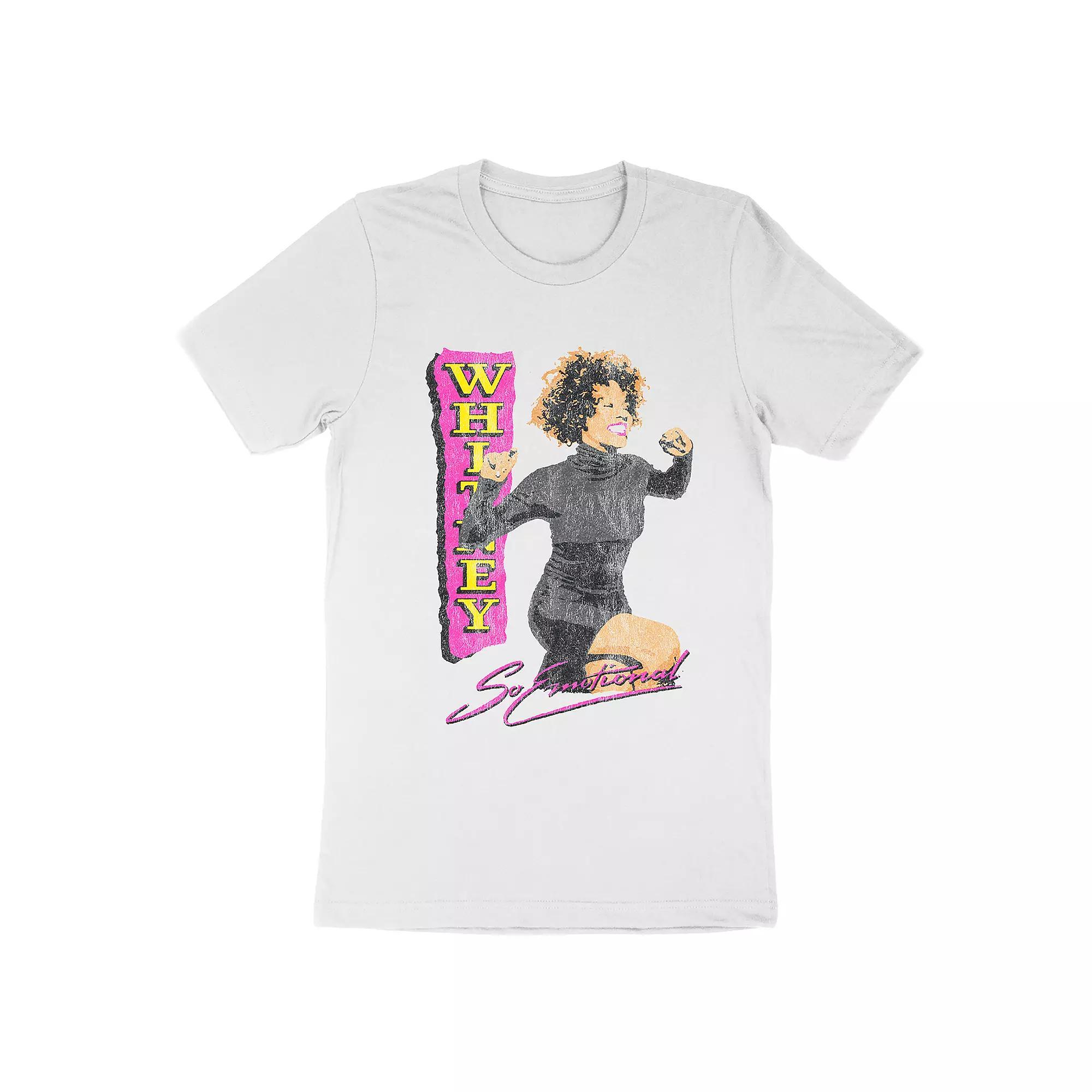Men's Whitney Houston Tee, Size: XXL, White Product Image