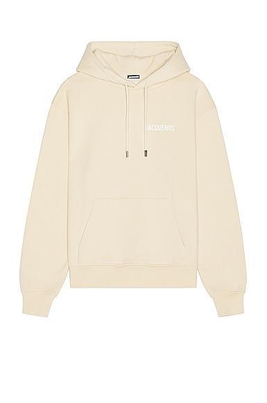 JACQUEMUS Le Sweatshirt in Light Beige - Beige. Size M (also in S, XS). Product Image