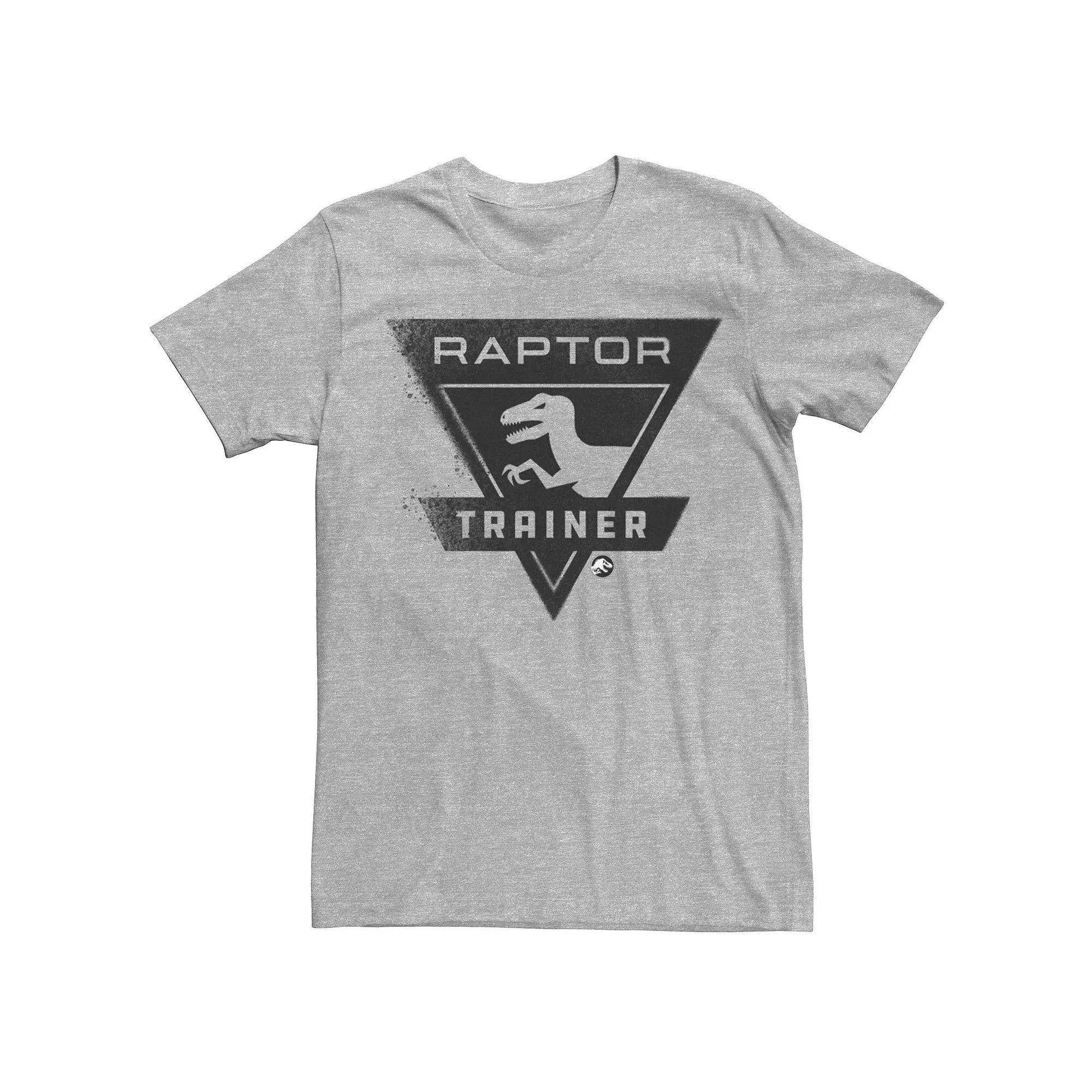 Men's Jurassic World Raptor Trainer Simple Logo Tee,  Product Image
