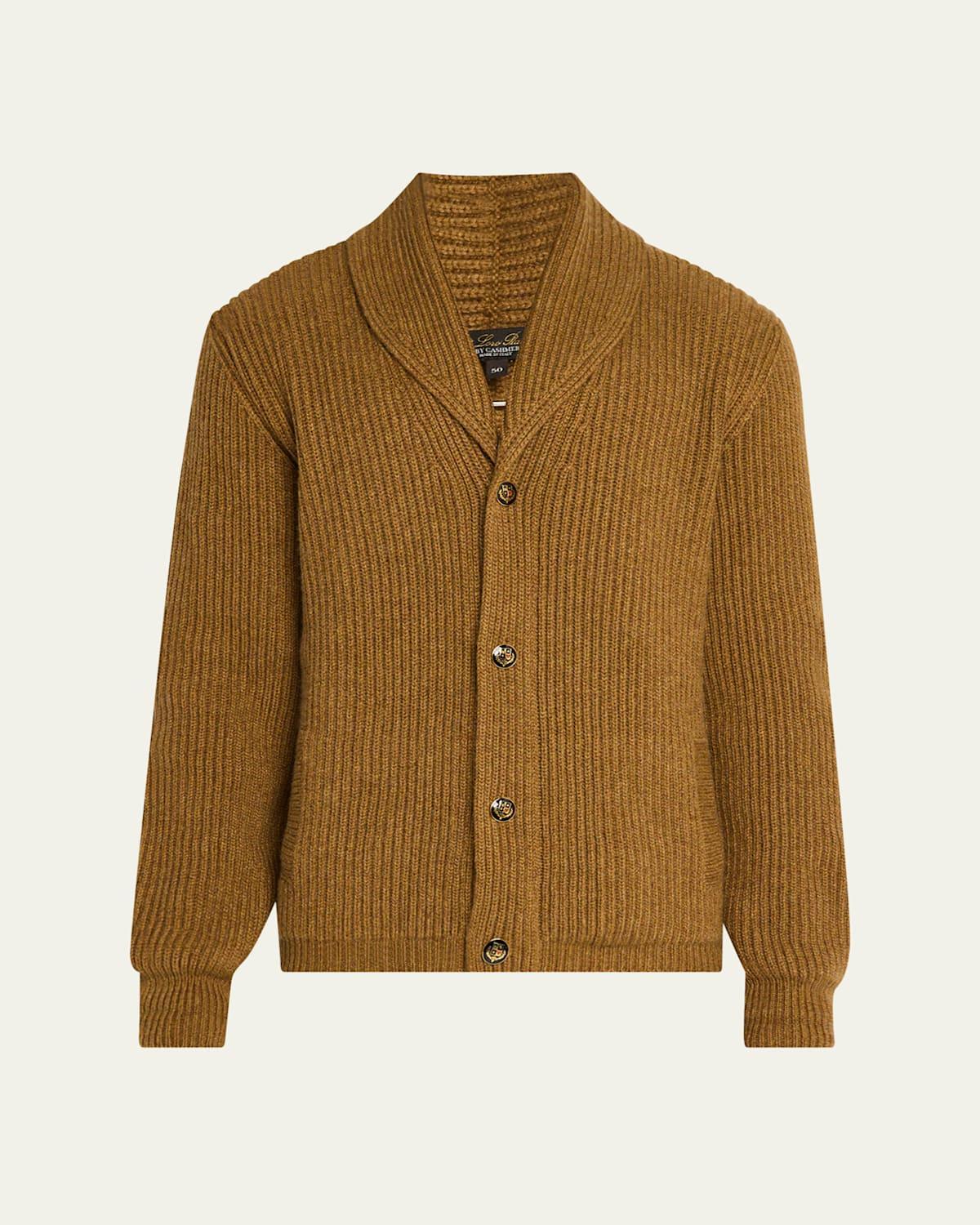Mens Fobello Baby Cashmere Cardigan Product Image