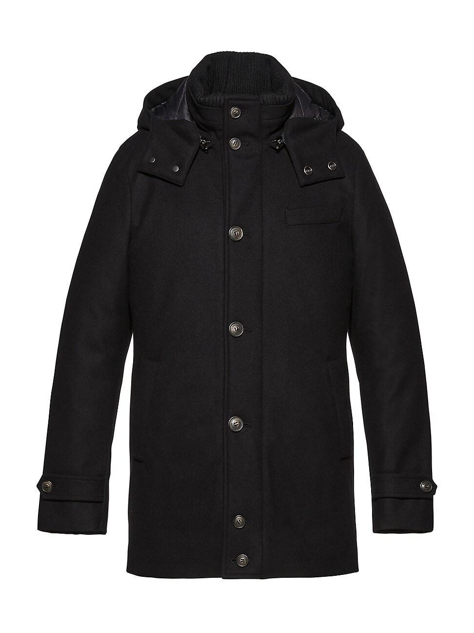 Mens City Active Wool-Blend Down Parka Product Image