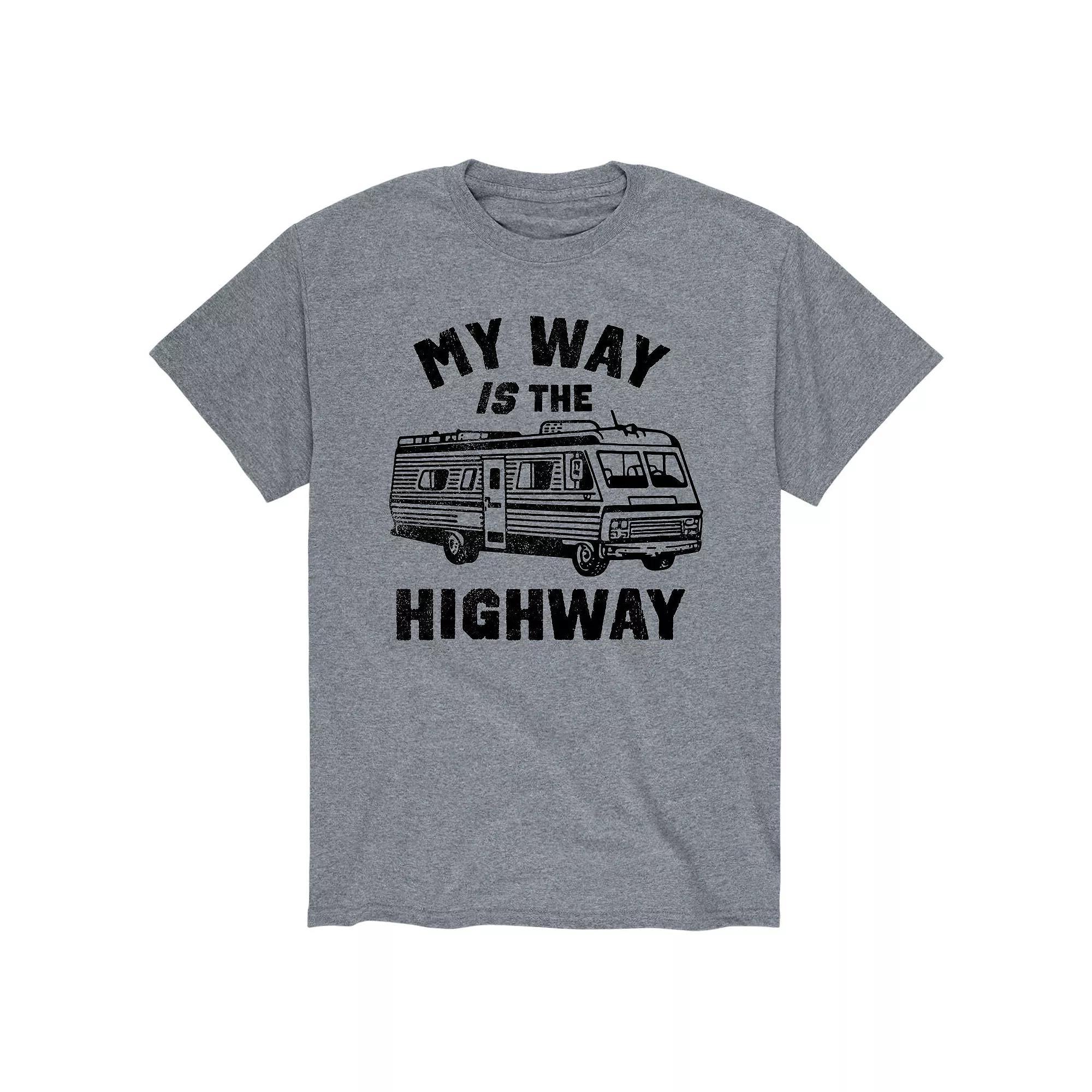 Men's My' Way Is The Highway Tee,  Product Image