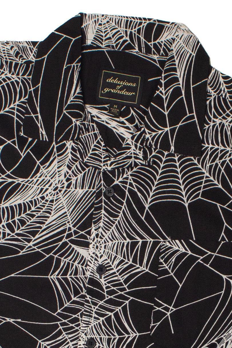 Spiderweb Button Up Shirt Product Image