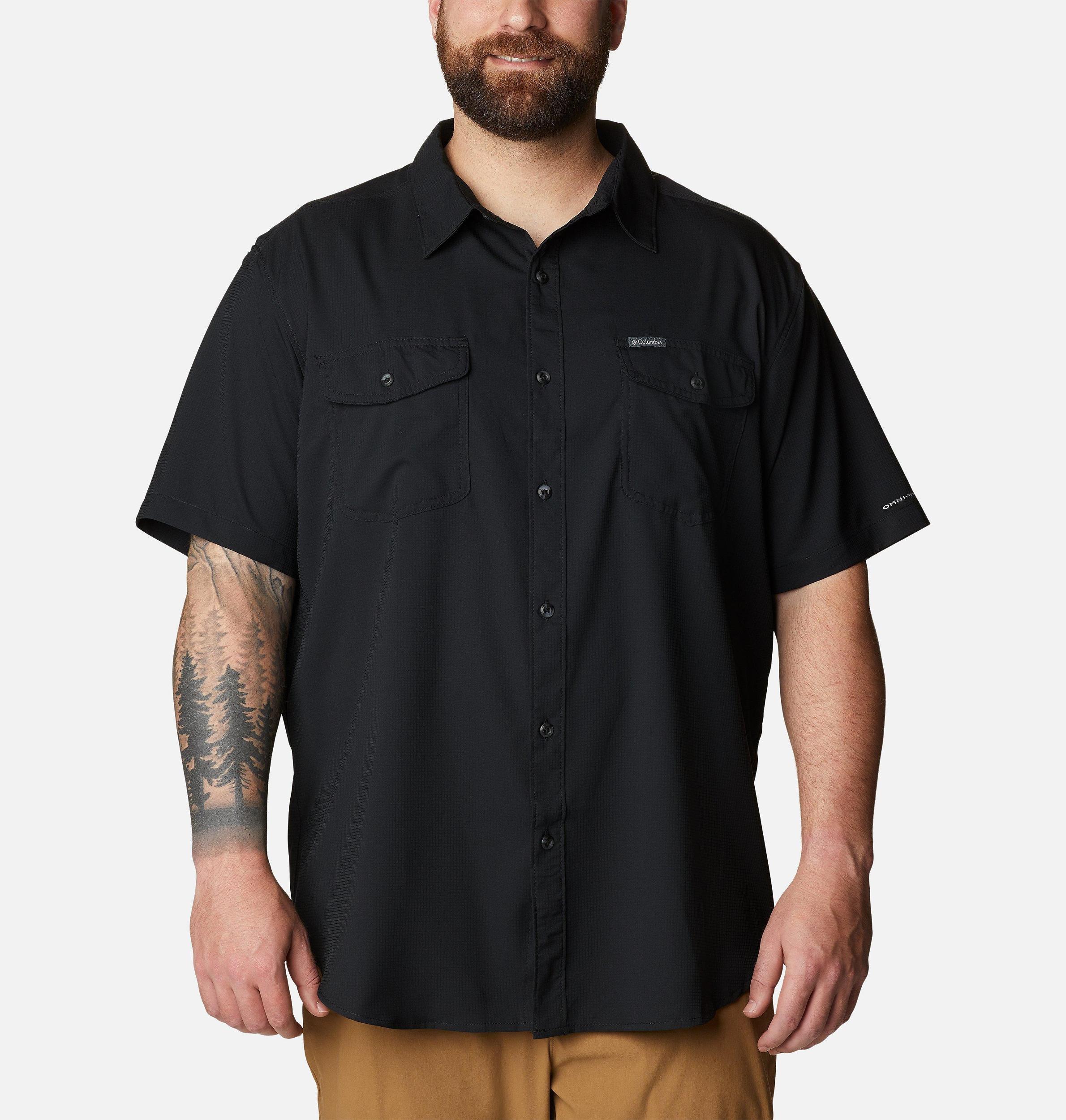 Columbia Mens Utilizer II Solid Short Sleeve Shirt Tall- Product Image