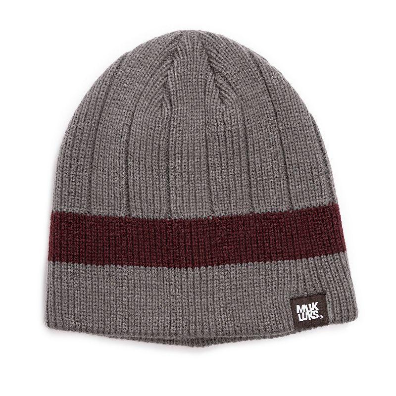 Mens MUK LUKS Ribbed Beanie Product Image