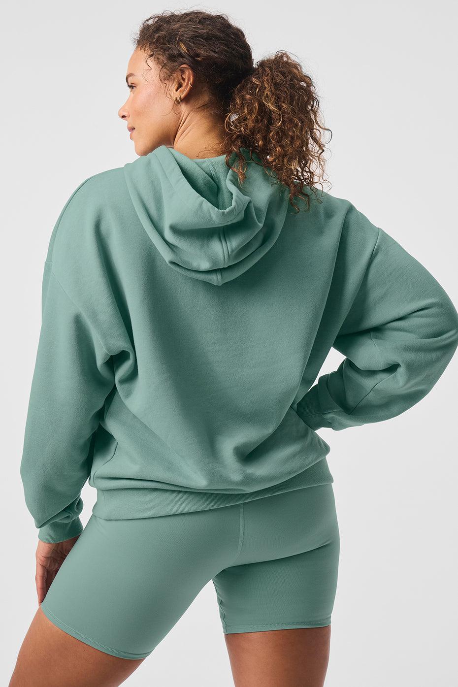 Accolade Hoodie - Botanical Green Female Product Image