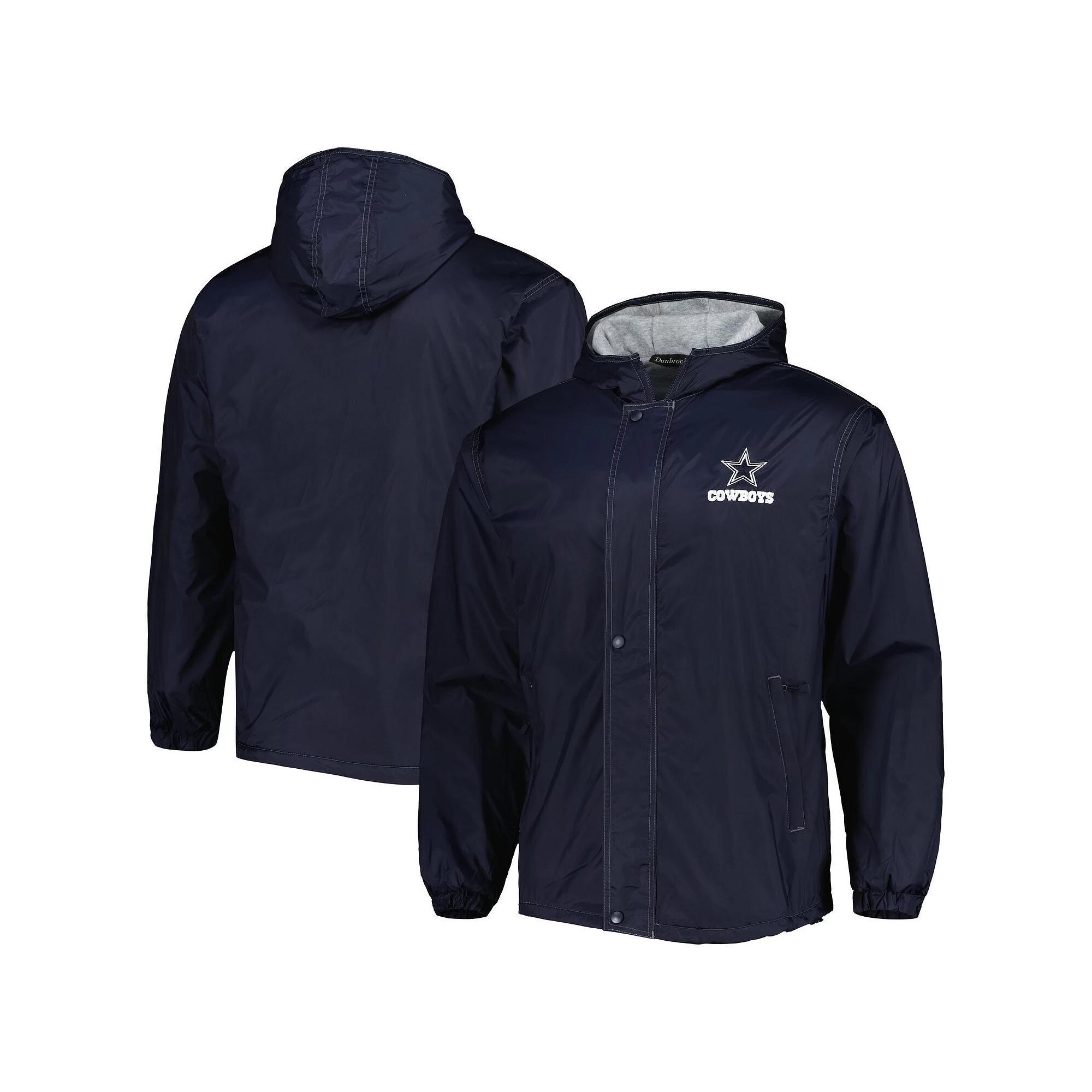 Men's Dunbrooke Navy Dallas Cowboys Logo Legacy Stadium Full-Zip Jacket, Size: Medium, Blue Product Image