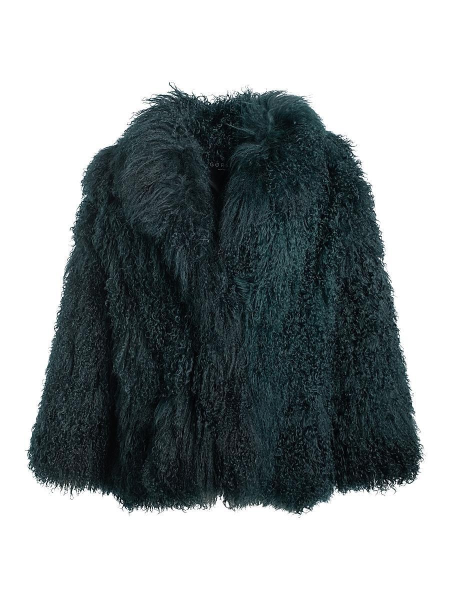 Womens Mongolian Goat Jacket Product Image