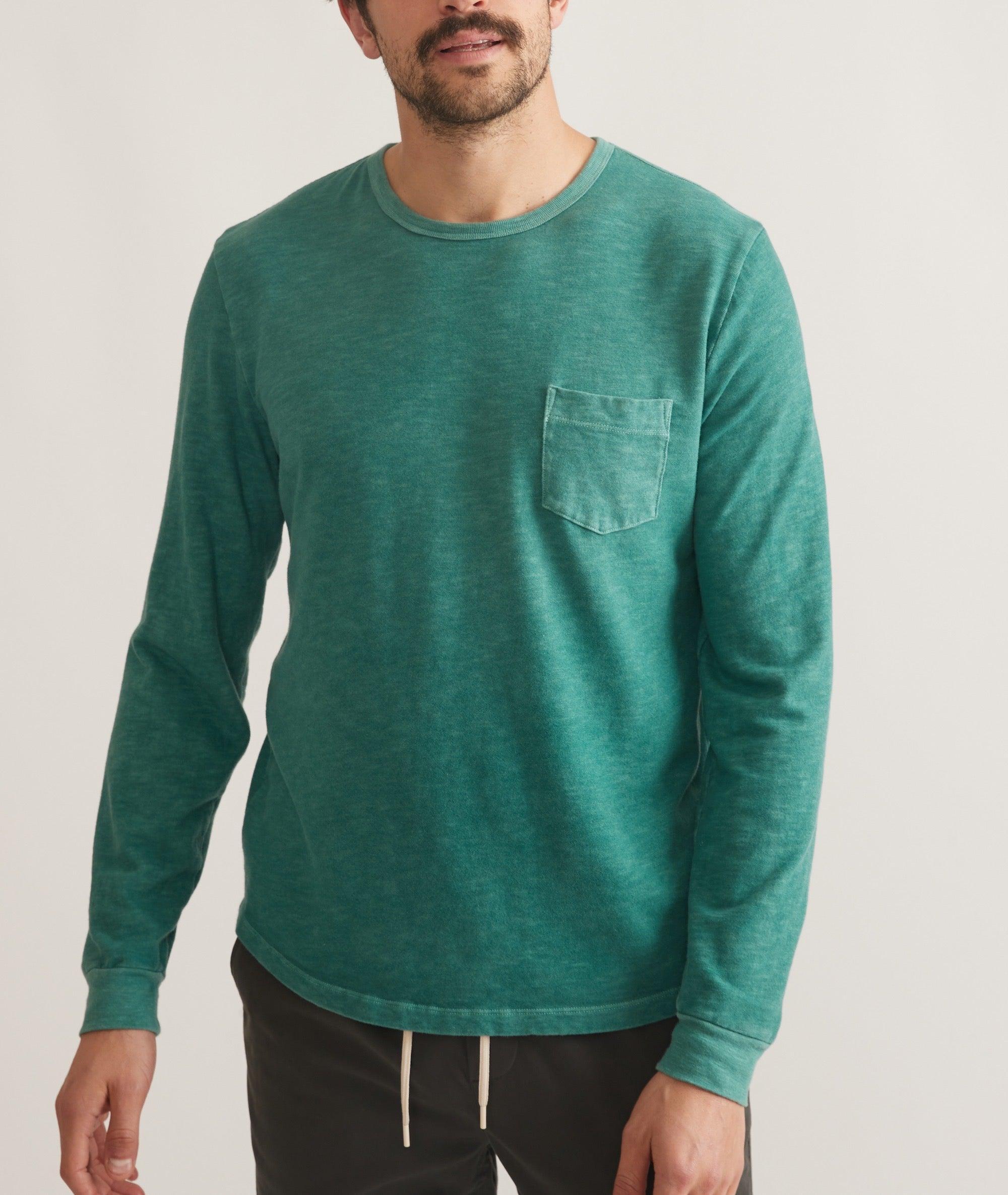 Vintage Heavy Slub Long Sleeve Pocket Tee Product Image