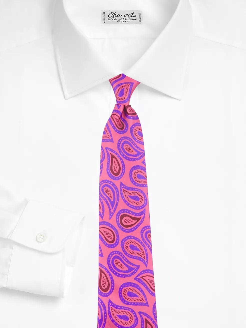 Novel Paisley Silk Tie Product Image