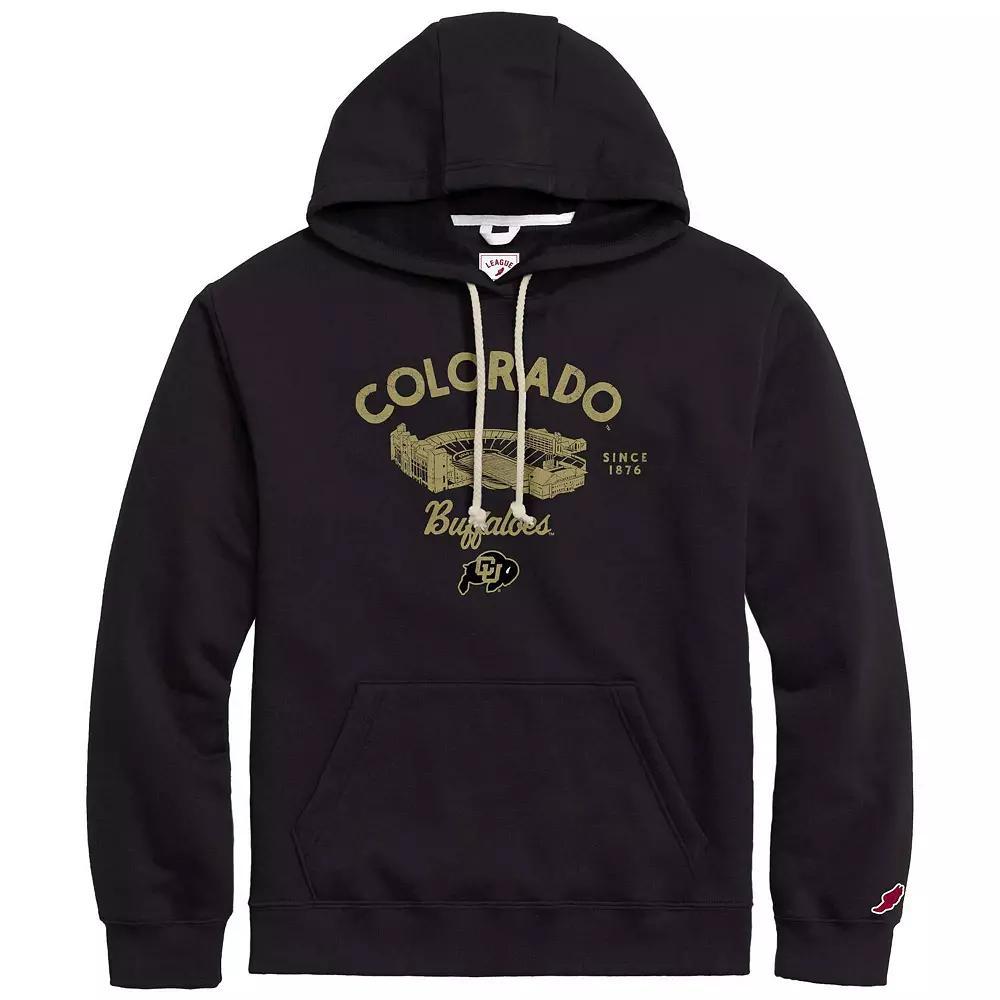 Men's League Collegiate Wear Black Colorado Buffaloes Stadium Essential Pullover Hoodie,  Product Image