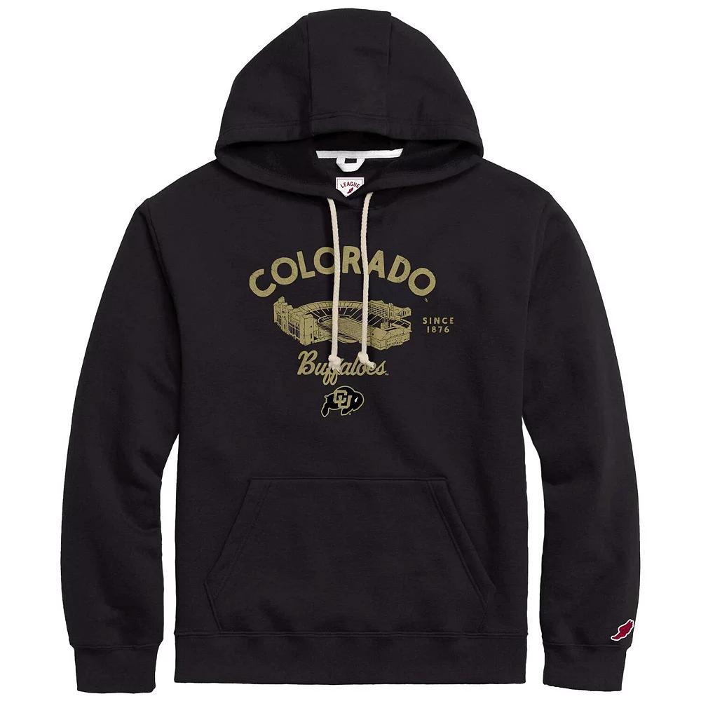 Men's League Collegiate Wear Black Colorado Buffaloes Stadium Essential Pullover Hoodie,  Product Image