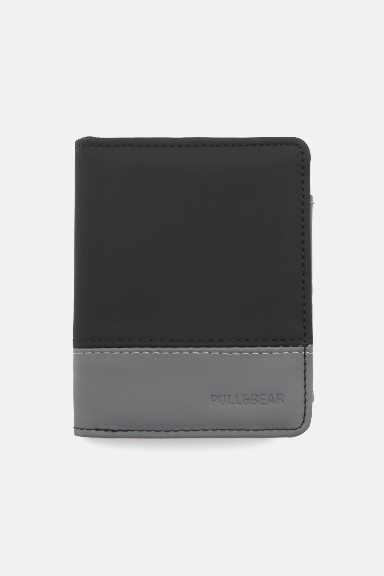 Wallet with contrasting panels Product Image