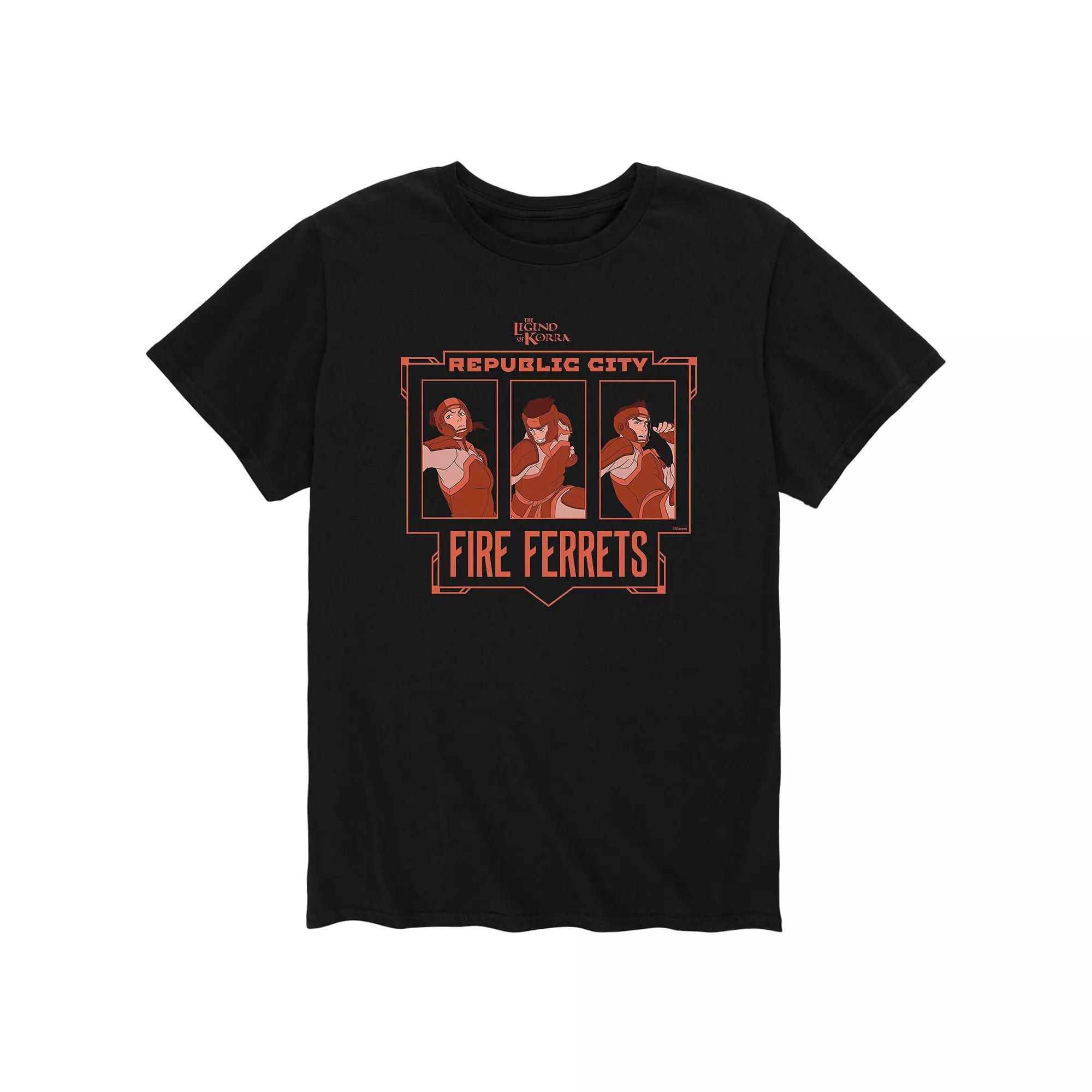 Men's The Legend of Korra Ferrets Tee,  Product Image