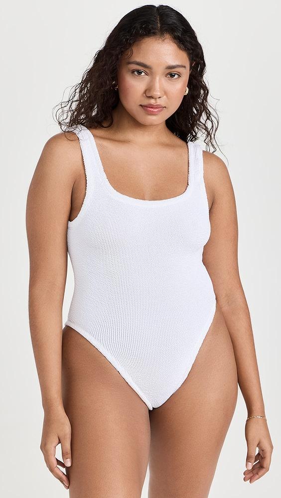 Hunza G Square Neck One Piece | Shopbop Product Image