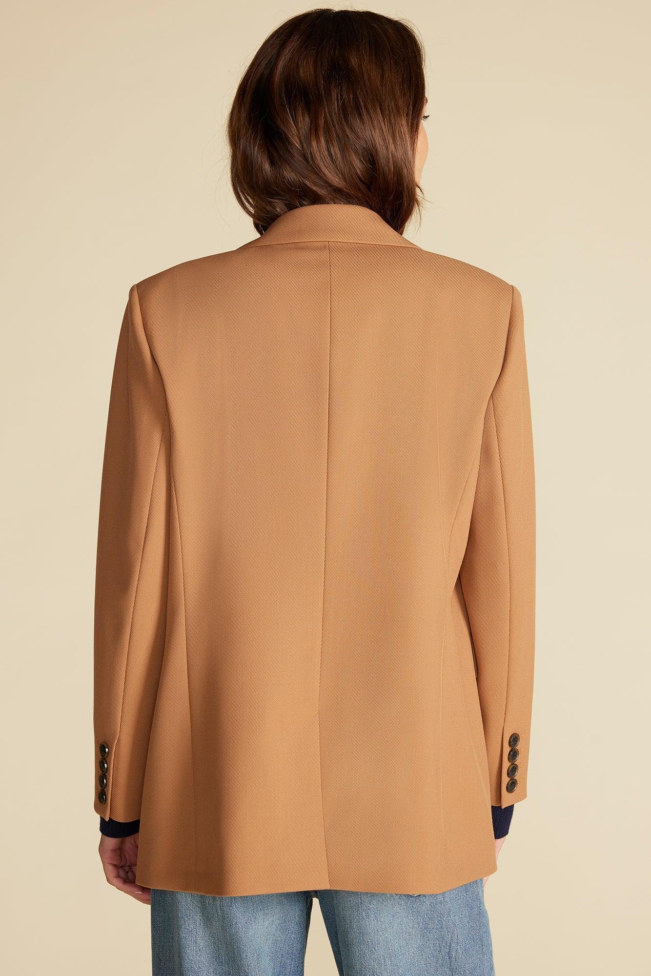 Alix Boyfriend Blazer - Camel Product Image