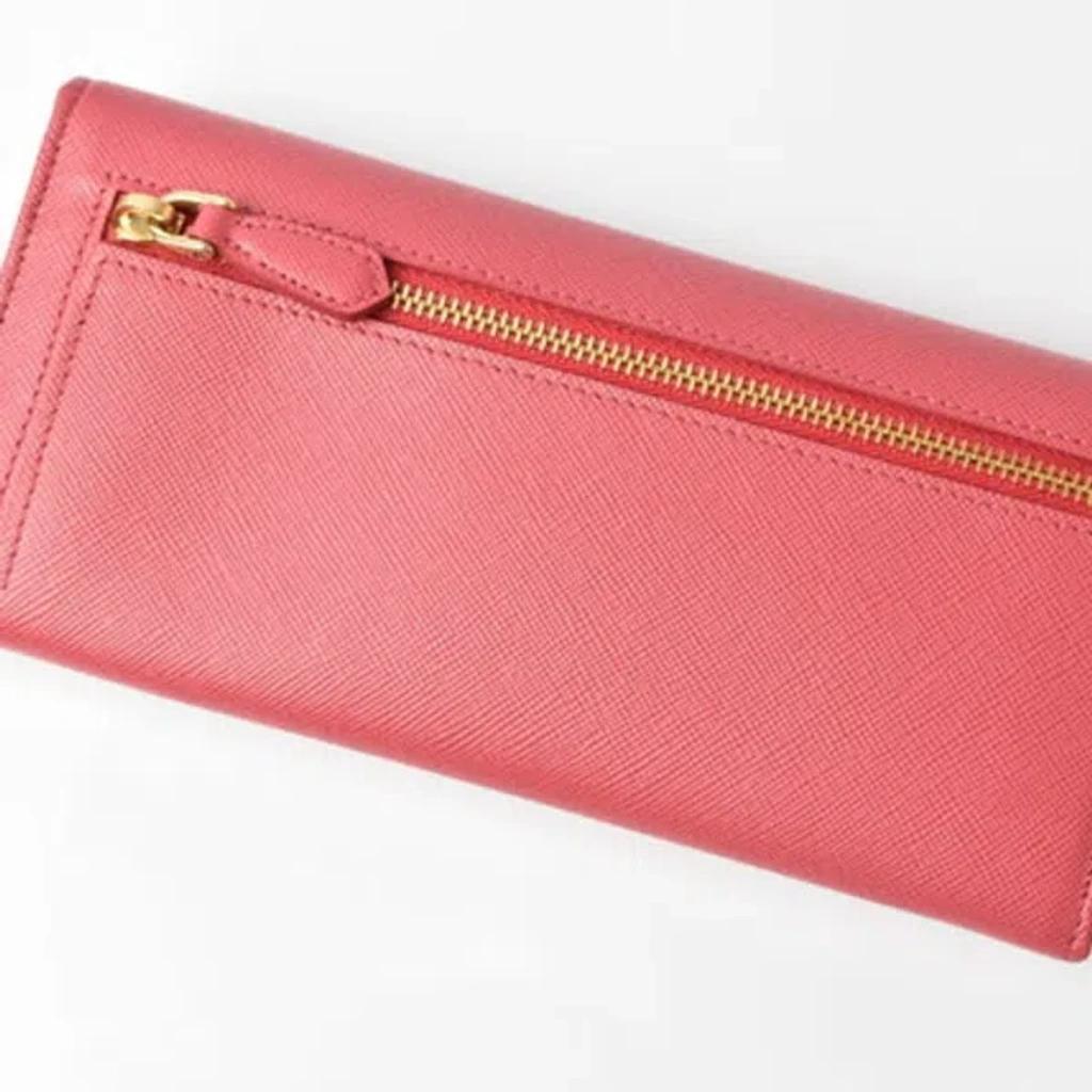 Saffiano Metal Wallet () In Pink Product Image