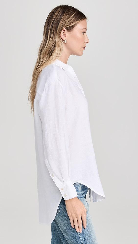 AYR The Deeper End Shirt in Linen | Shopbop Product Image