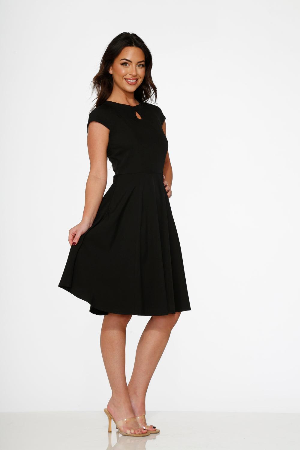 Black Swing Dress Product Image