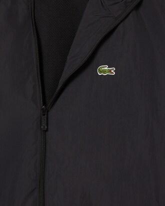 Water-Repellent Hooded Track Jacket Product Image