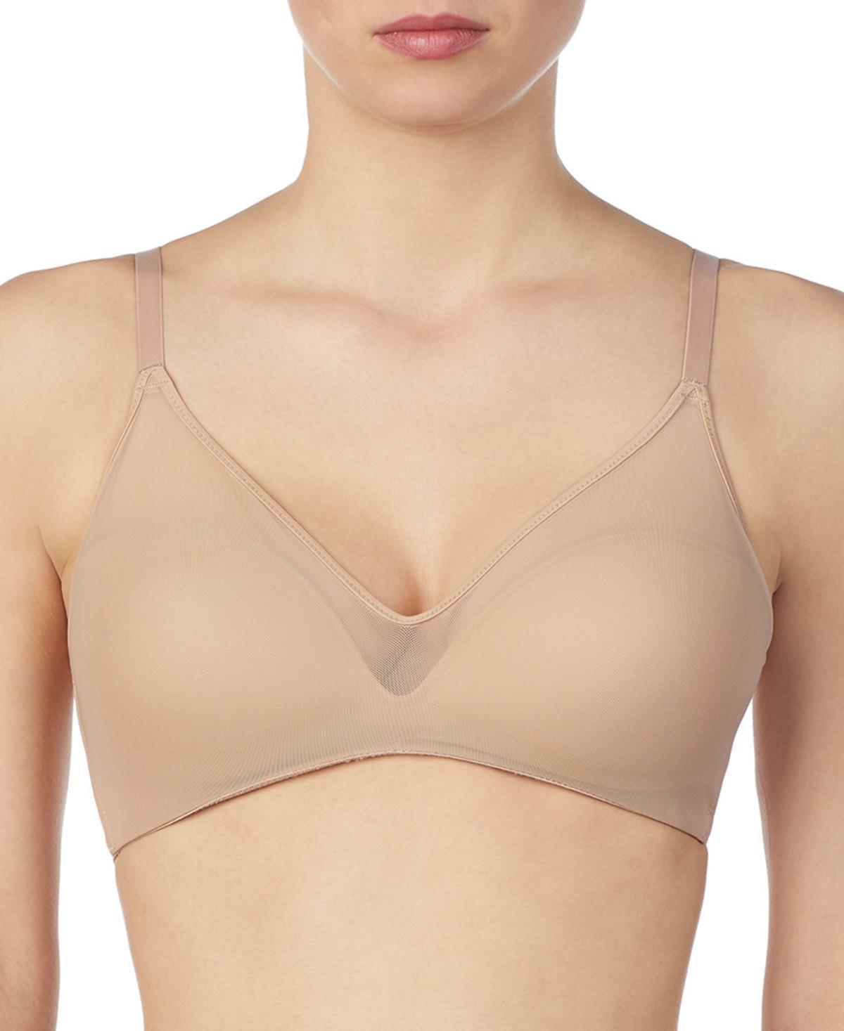 Womens Sheer Illusion Wireless Bra Product Image