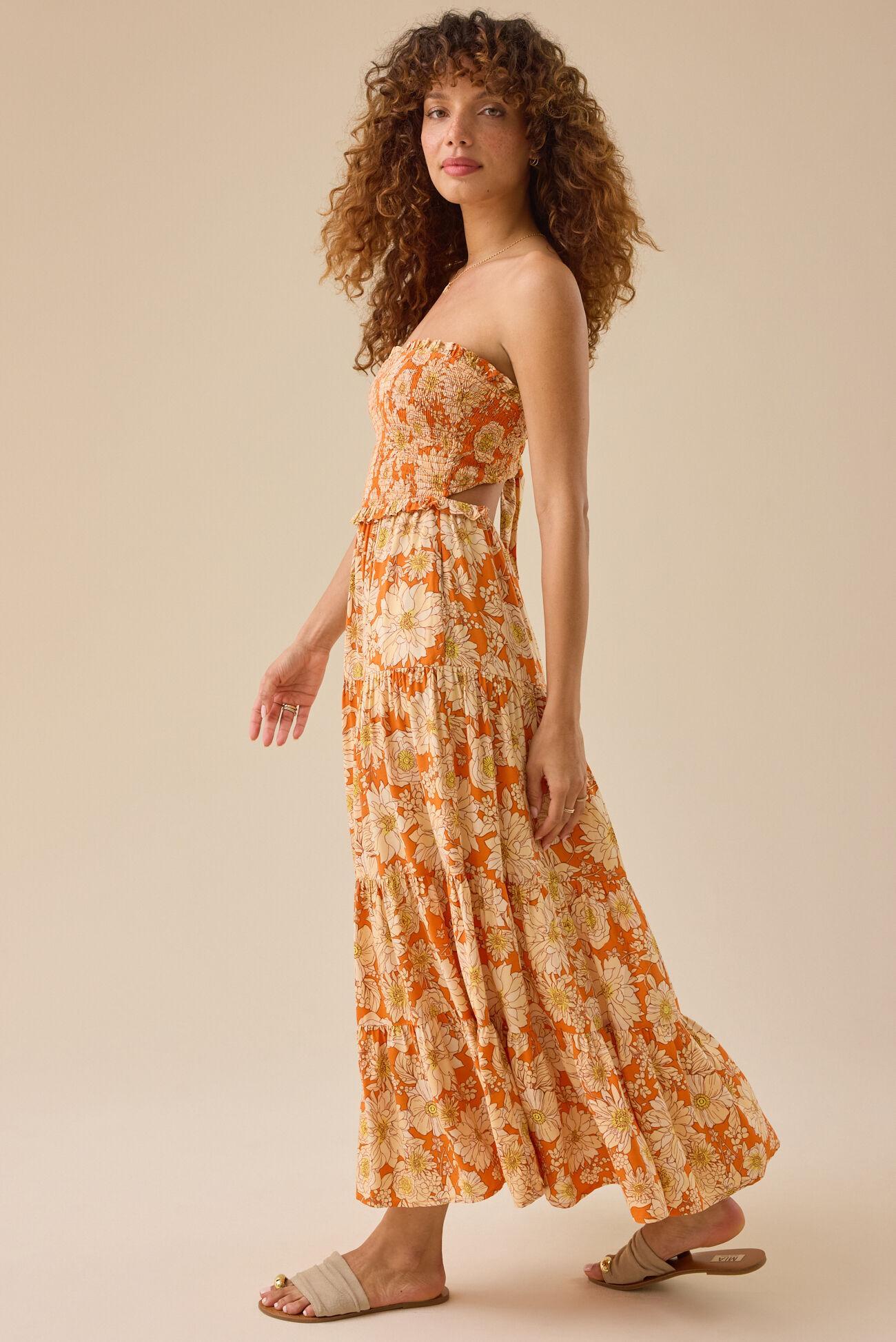 Océane Floral Maxi Dress Product Image