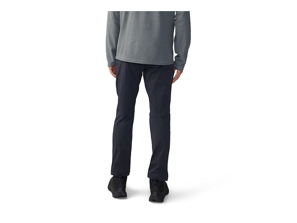 Mountain Hardwear Hardwear AP Active Pants (Dark Storm) Men's Clothing Product Image