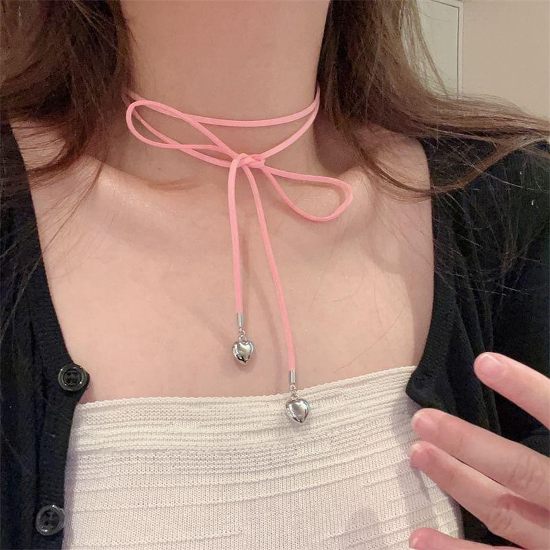 Heart Bow Choker Product Image