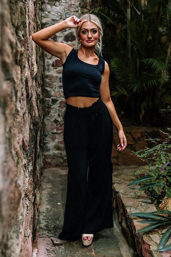 Unwinding In Paradise High Waist Pants Product Image