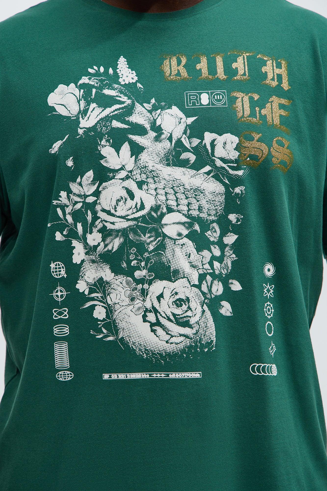 Ruthless Oversized Short Sleeve Tee - Hunter Product Image