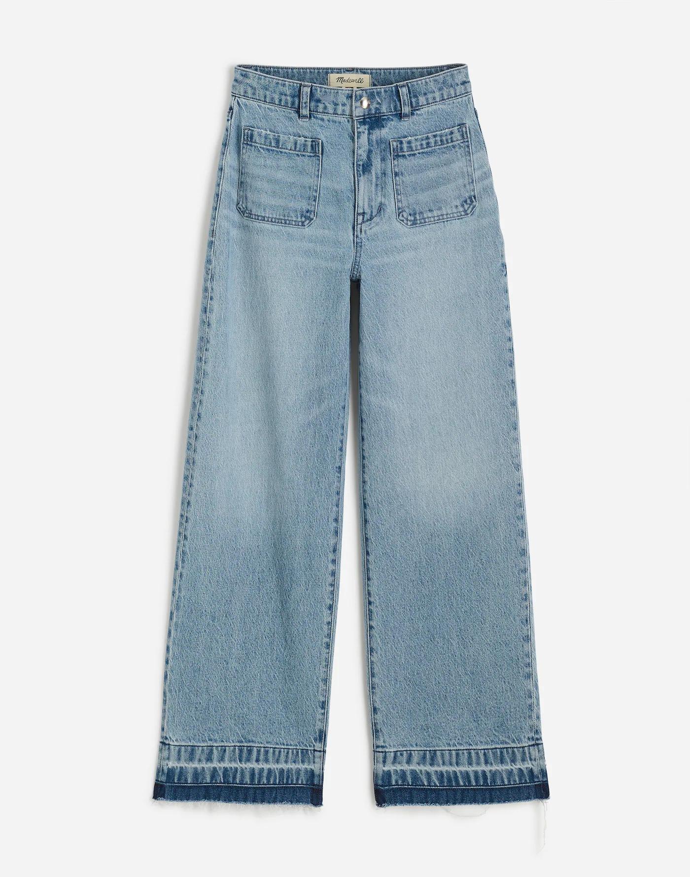 Emmett Wide-Leg Jean: Let Down Hem Edition Product Image