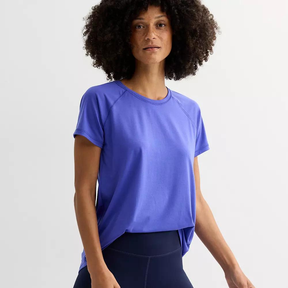 Women's Tek Gear® Essential Core Raglan Tee,  Product Image