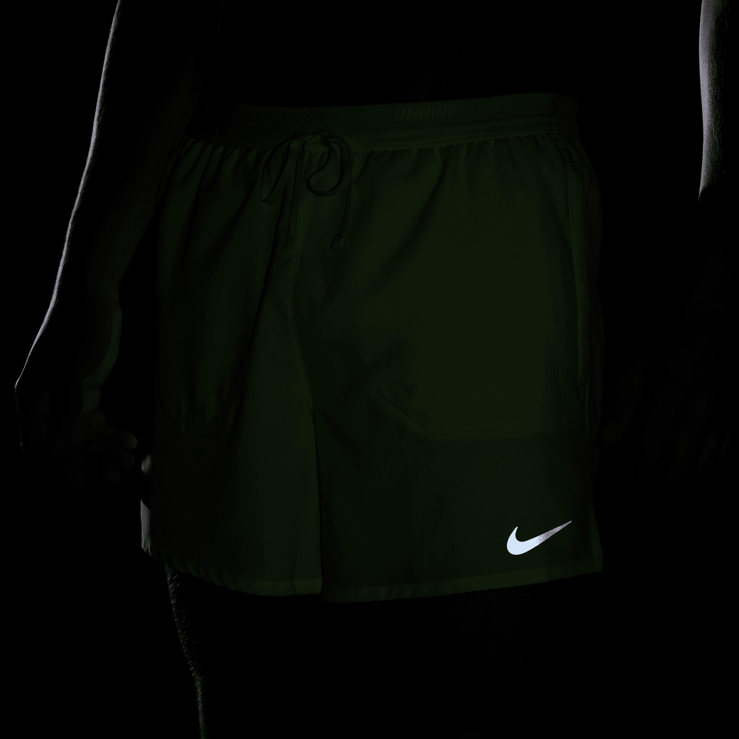 Nike Mens Stride Dri-FIT 5 2-in-1 Running Shorts | FN2992-701 Product Image