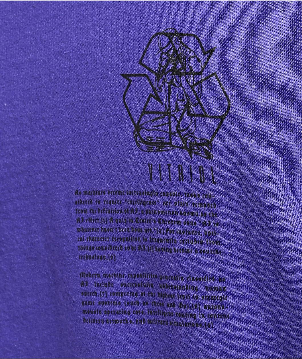Vitriol Brain Scan Purple T-Shirt Product Image