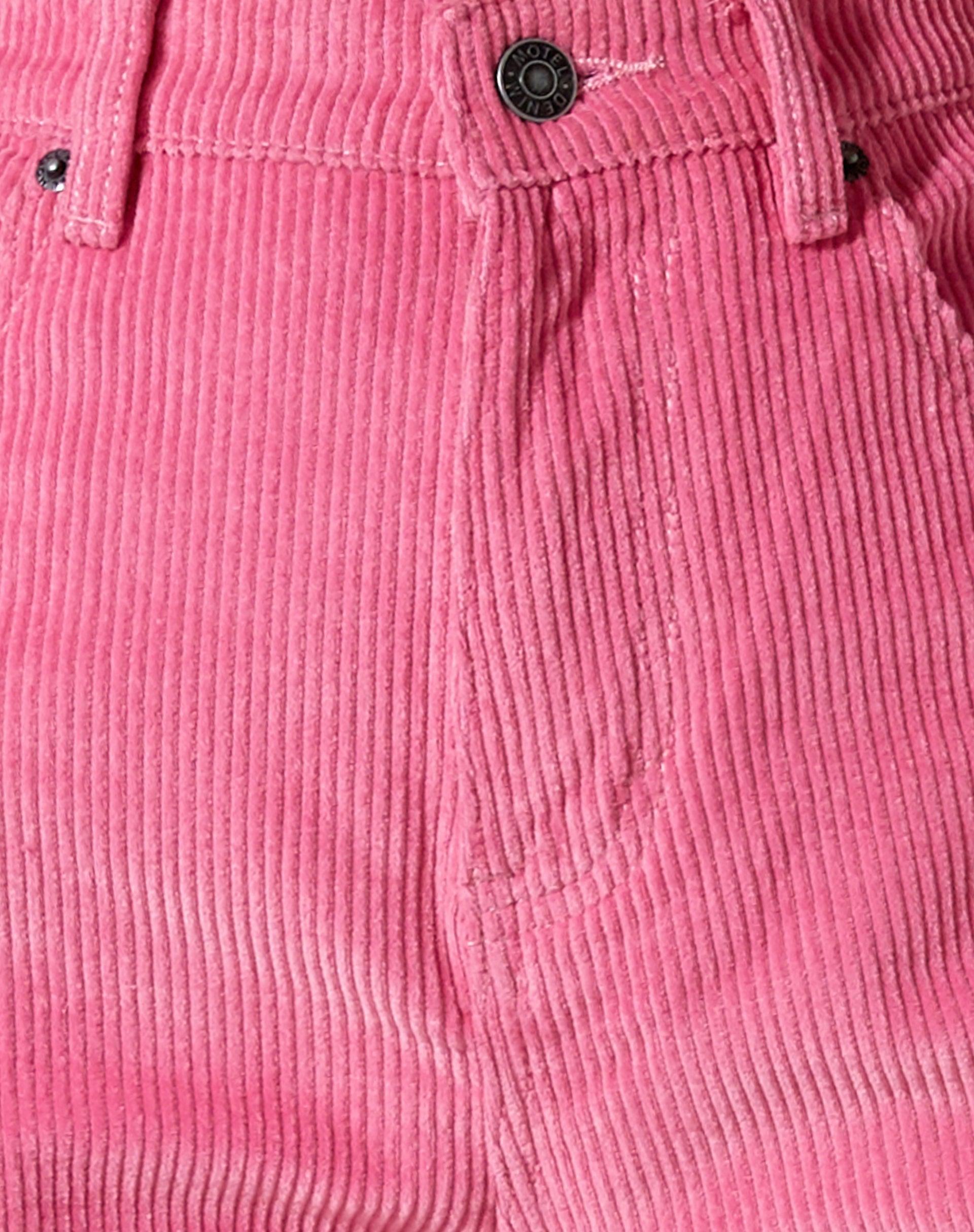 Parallel Trouser in Cord Bubblegum Pink Product Image