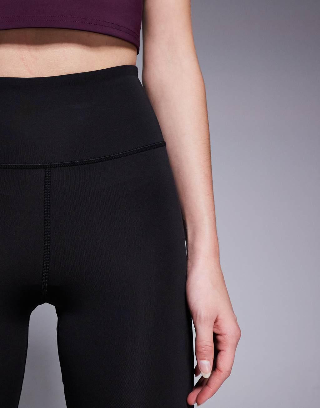 4505 Tall Icon booty sculpt high rise gym leggings in black Product Image