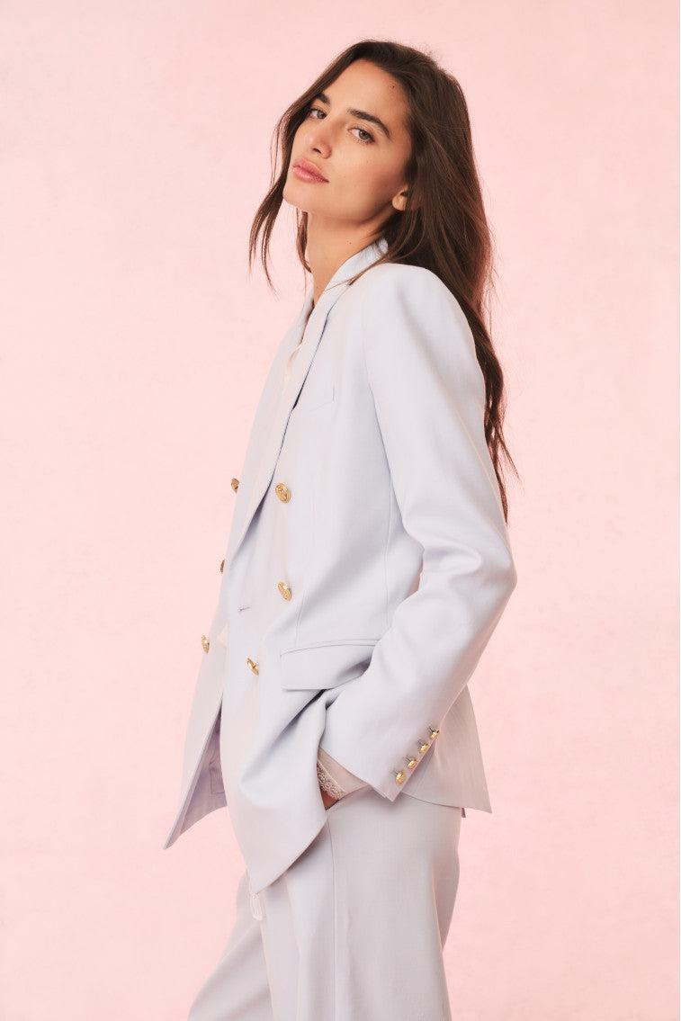 Reiser Wool-Blend Double-Breasted Blazer Product Image