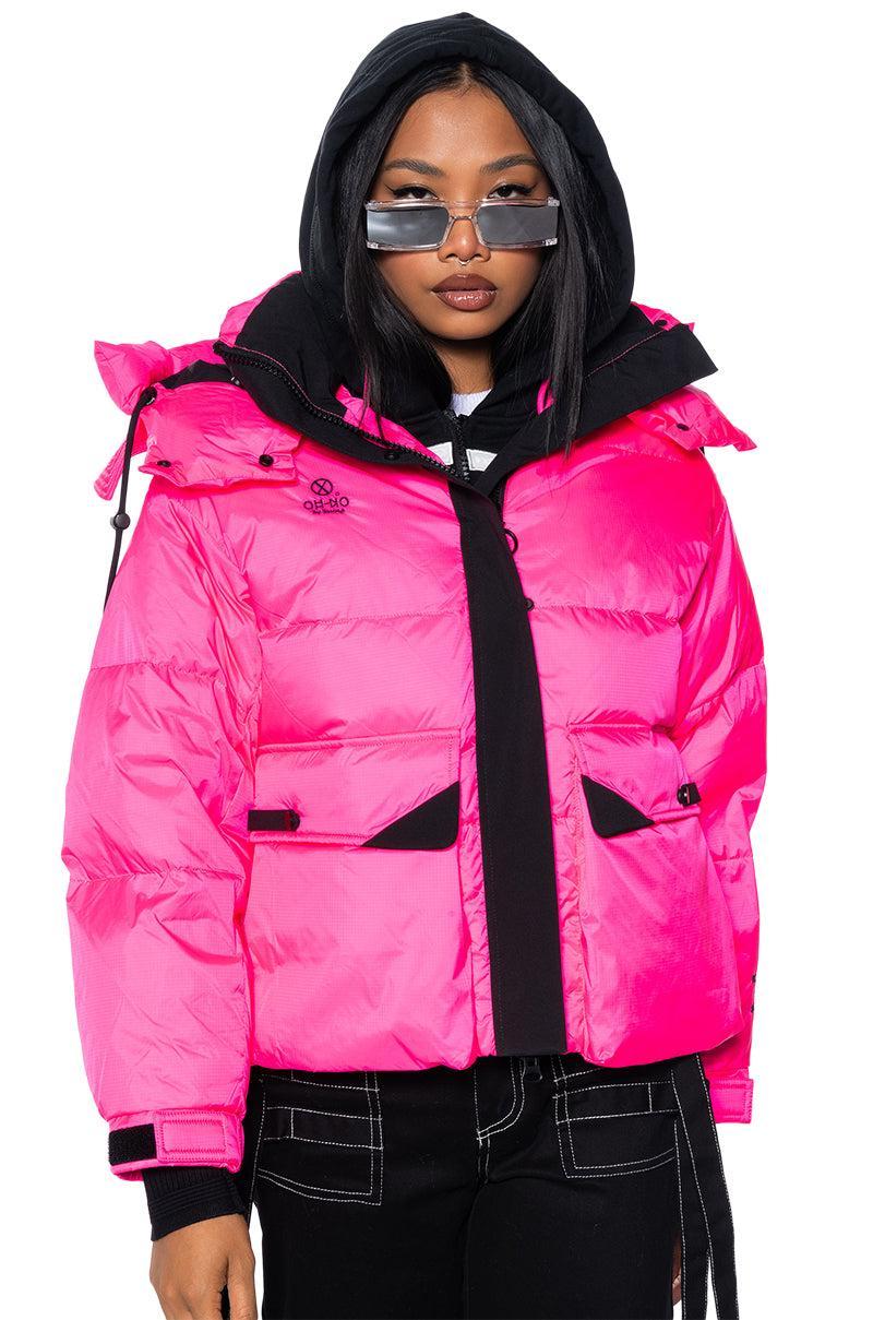 FREESTYLE PUFFER COAT WITH INNER HOODIE Product Image