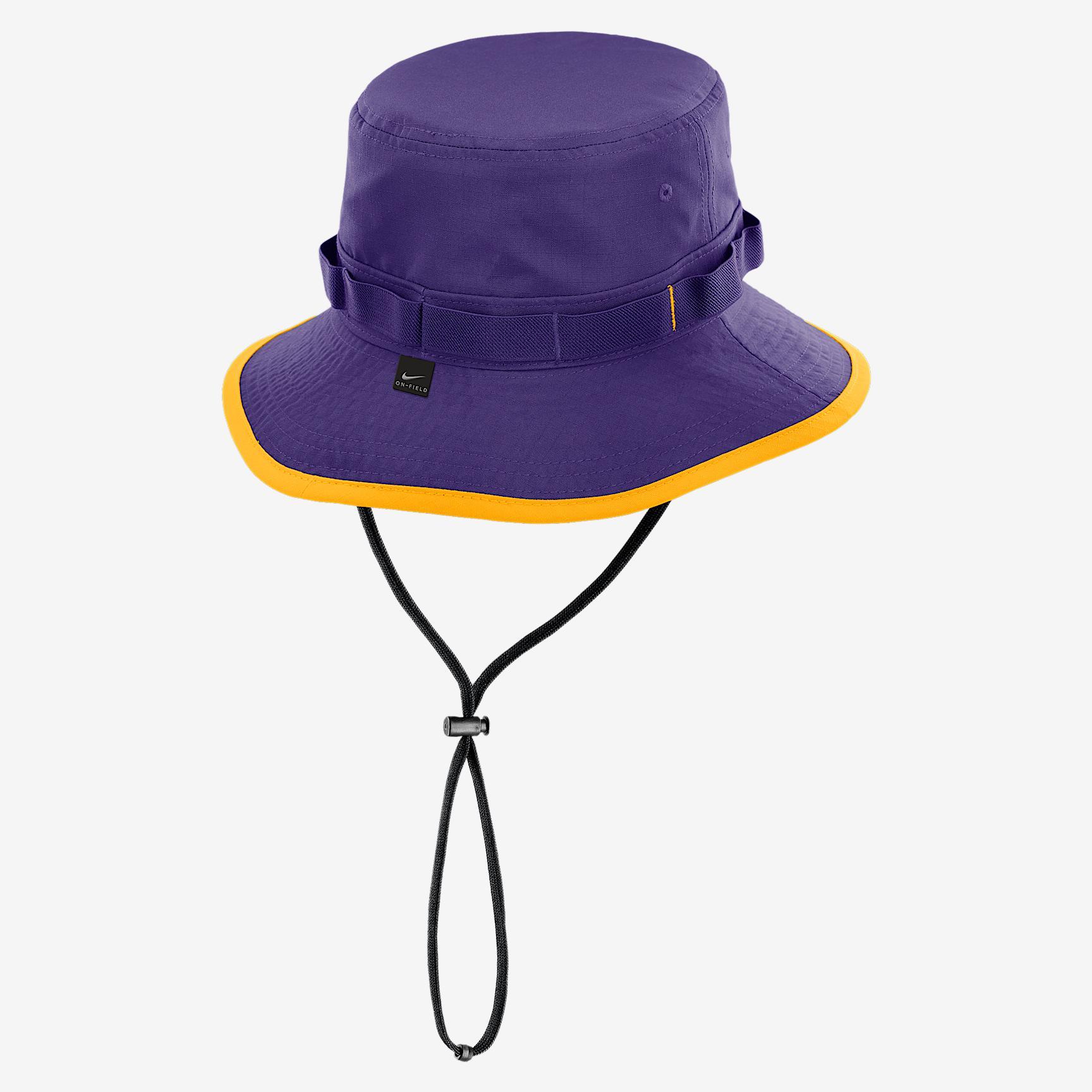 LSU Tigers On-Field Apex Boonie Men's Nike Dri-FIT College Bucket Hat Product Image