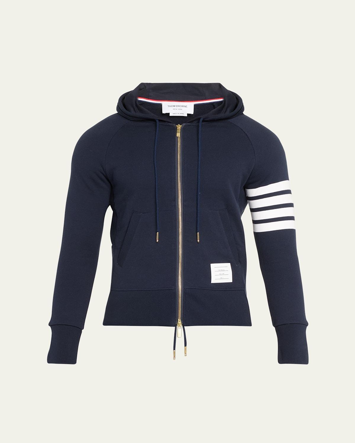 Four-Stripe Hoodie Sweatshirt Product Image