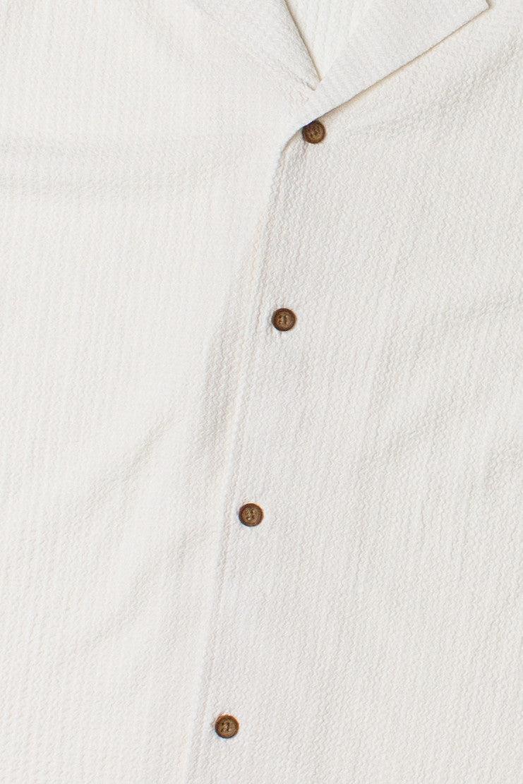 Lightweight Textured Button Up Shirt Product Image